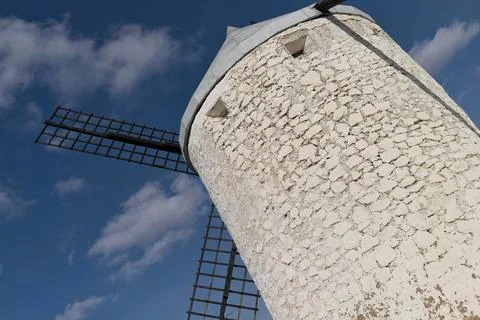 Windmill of Castilla-La Mancha Stock Photos
