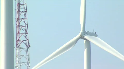 Windmill Close up 2 Stock Footage 857809
