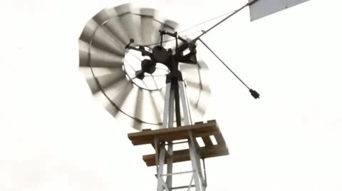 Windmill Close-Up Stock Footage 11819865