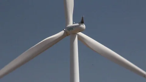 Windmill up close Stock Footage 78512643
