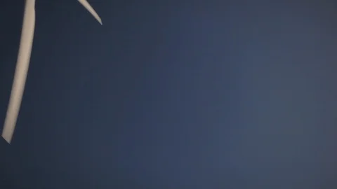 Windmill, Close up shot of propellers Stock Footage 85561219