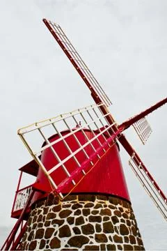 Windmill closeup Stock Photos