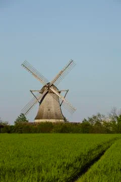 Windmill Destel (Stemwede, Germany) Stock Photos