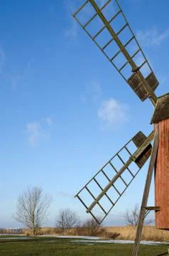 Windmill detail Stock Photos
