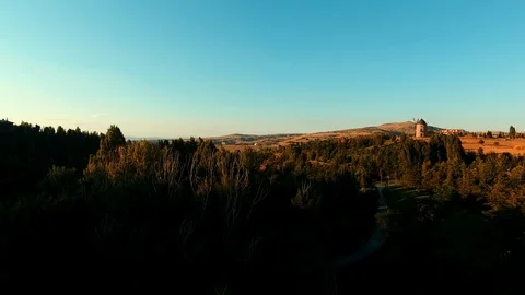 Windmill drone shoot Stock Footage 113680476