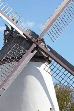 Windmill Duezten (Minden, Germany) Stock Photos