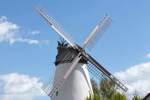 Windmill Duezten (Minden, Germany) Stock Photos