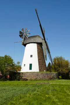 Windmill Eickhorst (Hille) Stock Photos