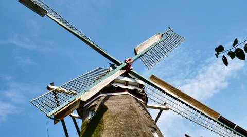 Windmill in Emden Stock Photos
