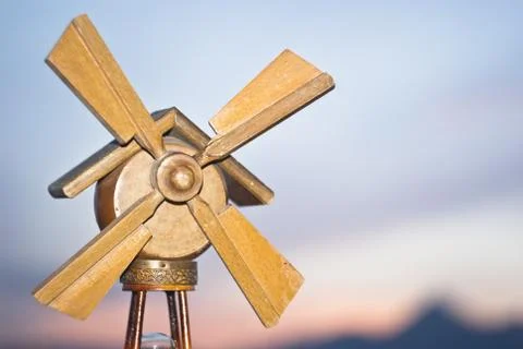 Windmill energy Stock Photos