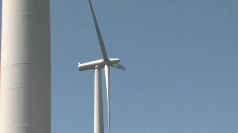 Windmill ( éolienne ) 库存影片 456708