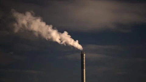 Windmill evening sky Video stock 272181767