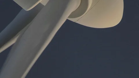 Windmill, experimental shot of propeller Stock Footage 85562554