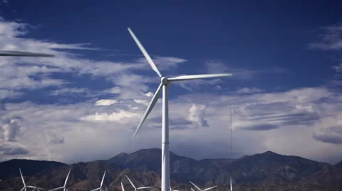 Windmill Farm 16 스톡 동영상 1008084