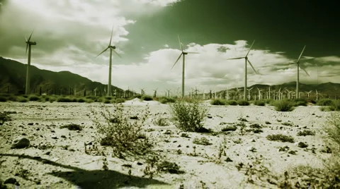 Windmill Farm 19 스톡 동영상 1008197