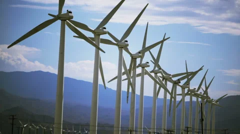 Windmill Farm 4 스톡 동영상 1007608