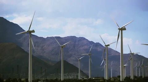 Windmill Farm 6 스톡 동영상 1007666