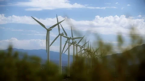 Windmill Farm 9 스톡 동영상 1007742