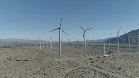 Windmill farm Video stock 97854865