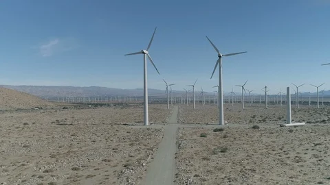 Windmill farm 스톡 동영상 97903160