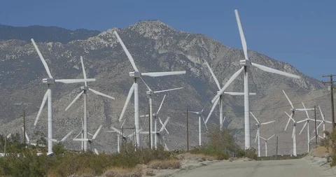 Windmill Farm Stock-Footage 114681933