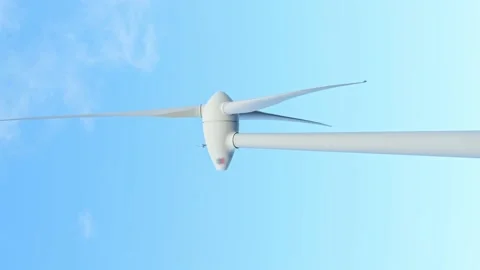 Windmill farm or wind park, with high wind turbines for generation electricity Stock Footage 231991229