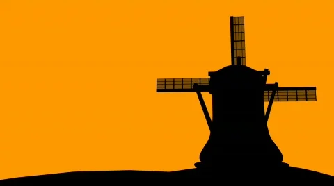 Windmill Video stock 72859