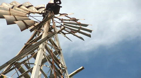 Windmill Stock Footage 94956