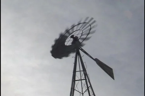 Windmill Stock Footage 298790