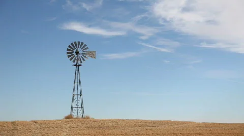 Windmill Stock Footage 810717