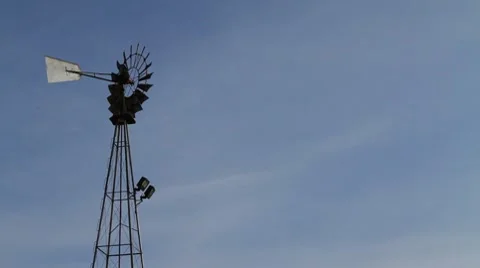 Windmill Video stock 8519026