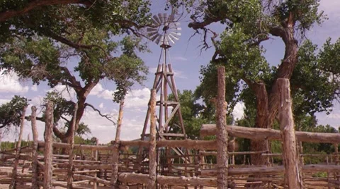 Windmill Stock Footage 8559248