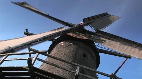 Windmill Stock Footage 11615396
