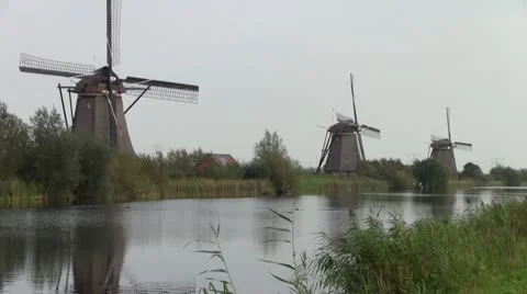 Windmill Video stock 12425898