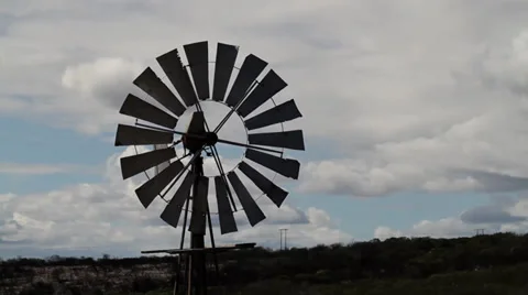 Windmill Stock Footage 29639073