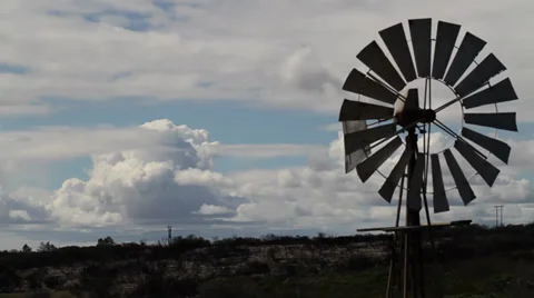 Windmill Stock Footage 29639134
