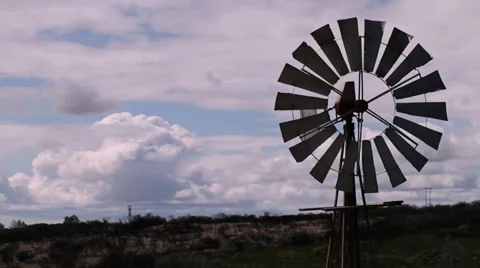 Windmill Stock Footage 29639216