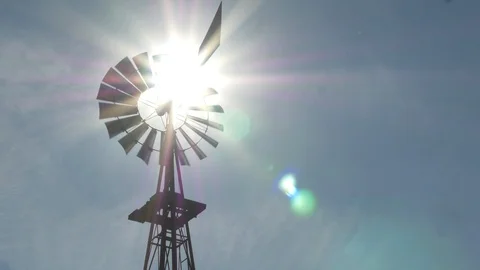 Windmill Stock Footage 86878325