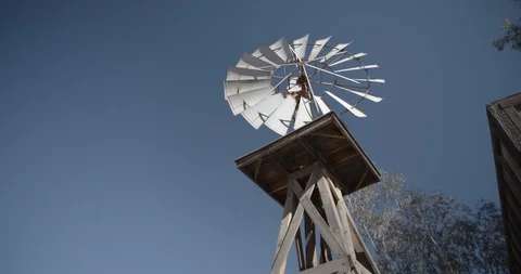 Windmill Stock Footage 102593244