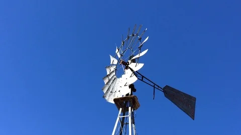 Windmill Stock Footage 104455034