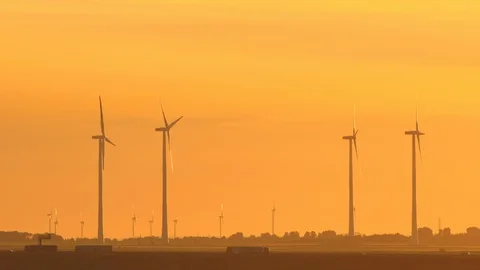 Windmill Stock Footage 111368960