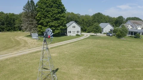 Windmill Stock Footage 111915289