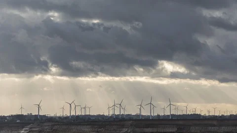 Windmill Stock Footage 113078636
