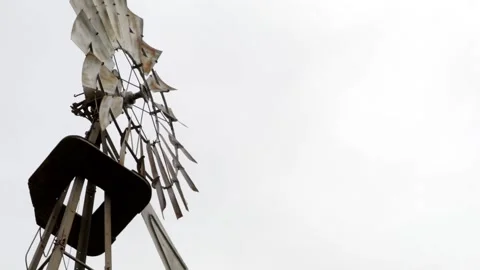 Windmill Video stock 138404513