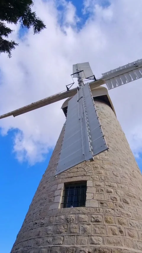 The windmill 스톡 동영상 219191228