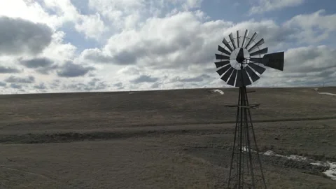 Windmill Stock Footage 249714161