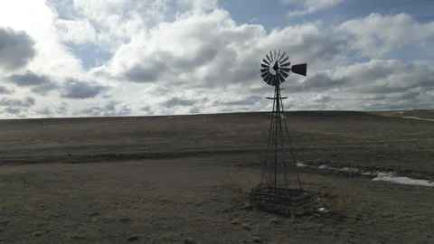 Windmill Stock Footage 249714307