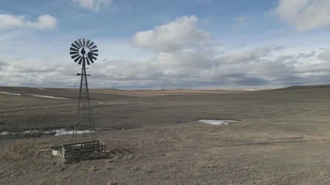 Windmill Stock Footage 249714343
