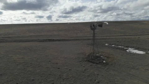 Windmill Stock Footage 249714778