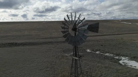 Windmill Stock Footage 249714779